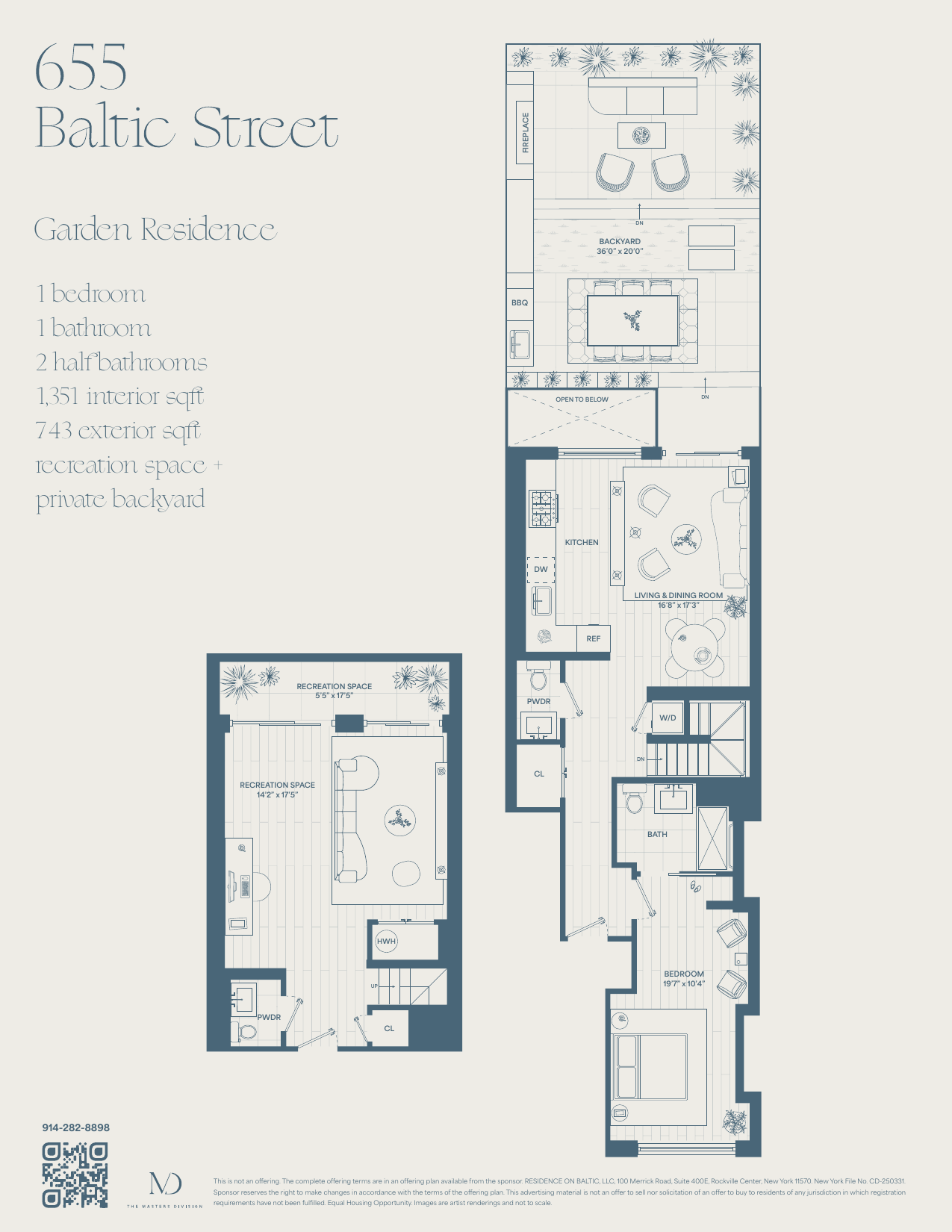 The Garden Residence floor plan
