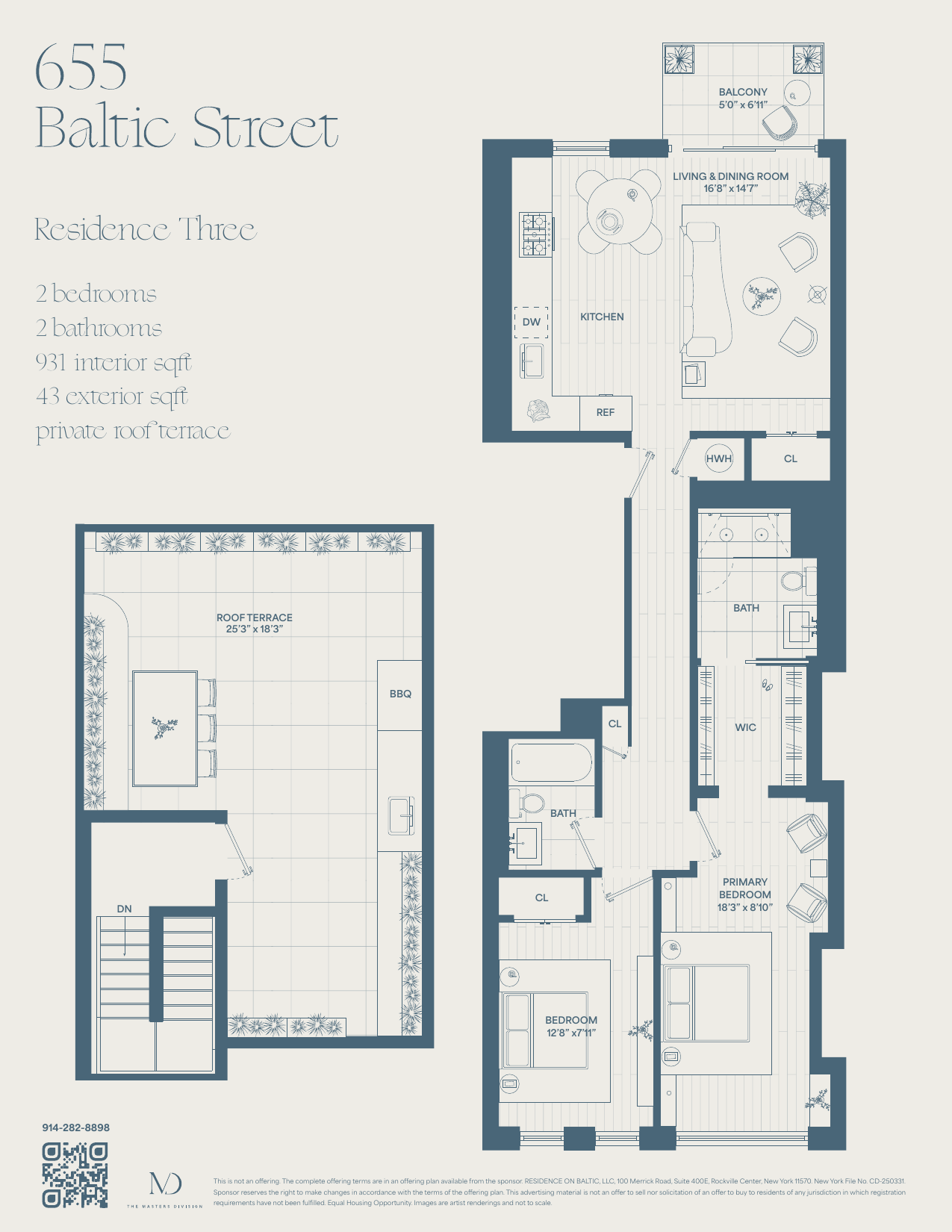 Residence Three floor plan